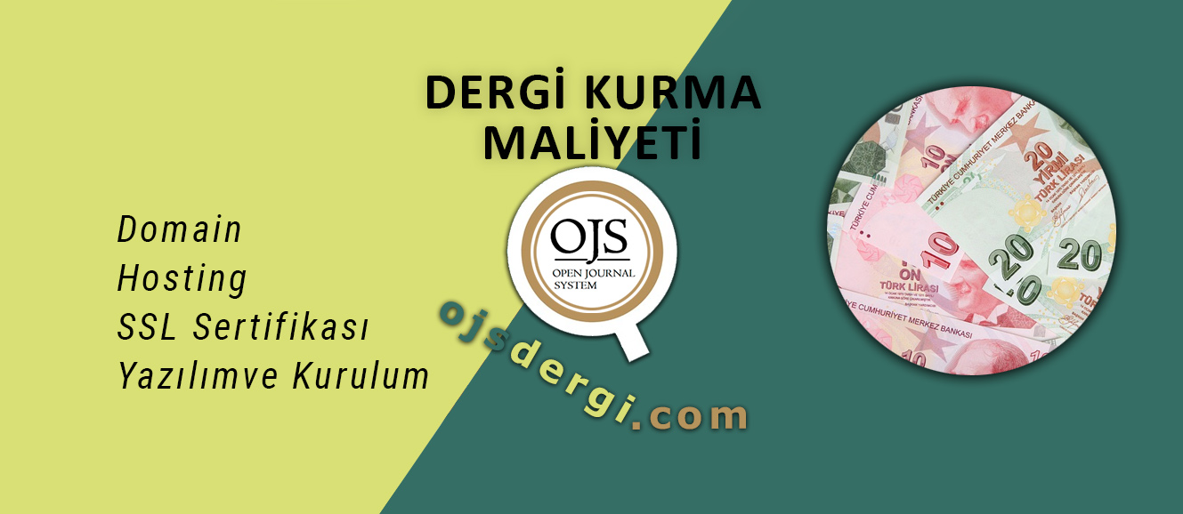 DERGİ KURMA MALİYETİ