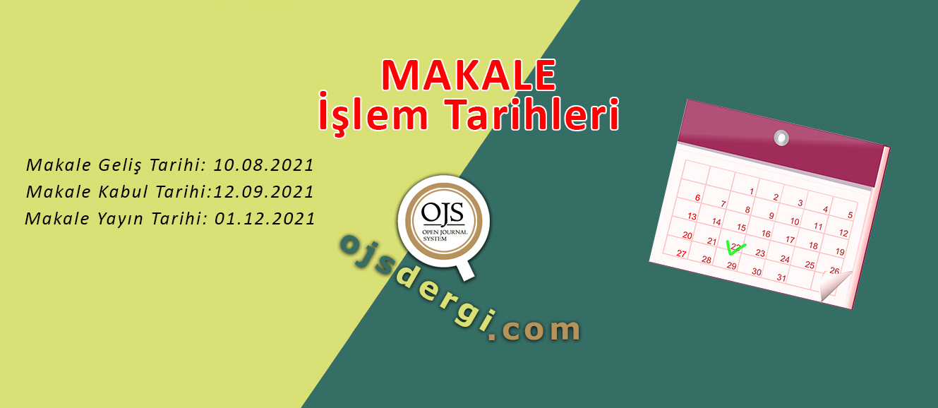 Makale İşlem Tarihleri OJS