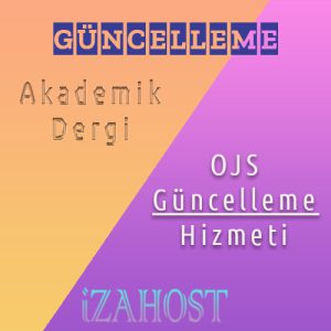 Akademik Dergi (OJS) Güncelleme