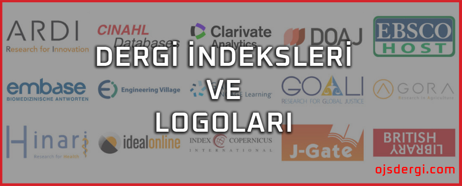 dergi indeksleri ve logoları